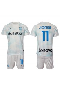 Inter Milan Joaquin Correa #11 Babytruitje Uit tenue Kind 2022-23 Korte Mouw (+ Korte broeken)